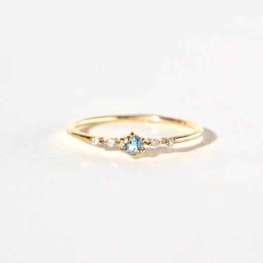 Like Aquamarine Royalty Ring