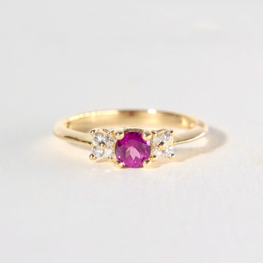 Rose Garnet Crush Ring (8)