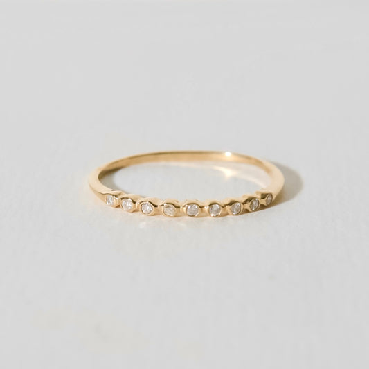 Dainty Half Eternity Ring