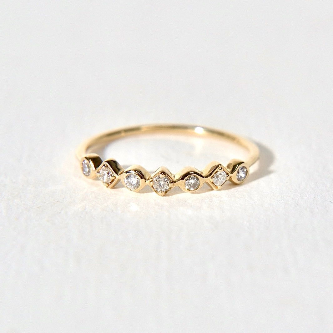 Madison Half Eternity Diamonds Ring