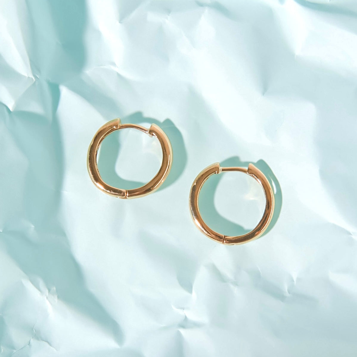 Gold Hoops 12mm