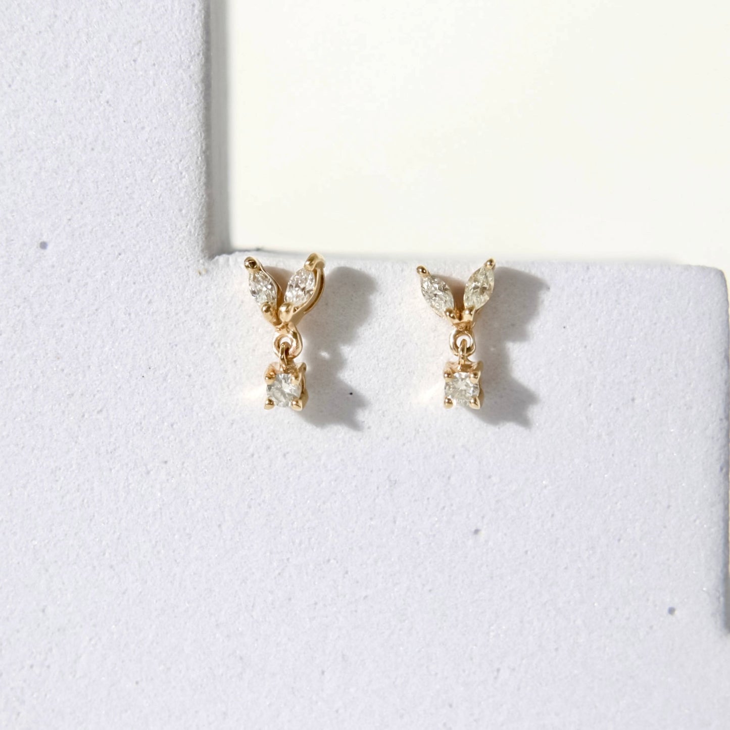 Crown Marquise Earrings